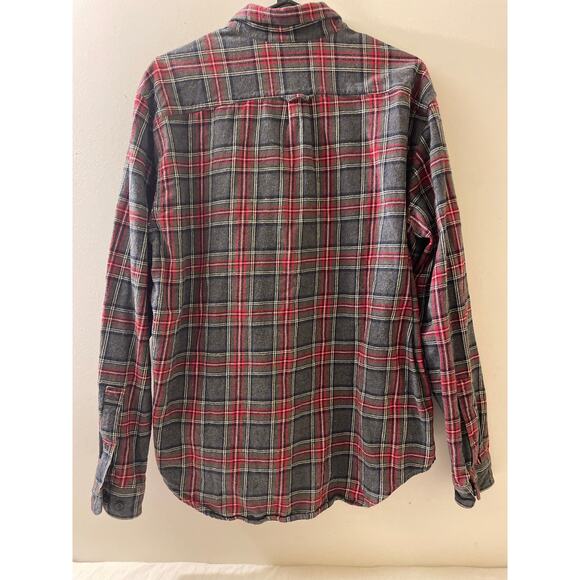 Eddie Bauer Men's Size XL Cotton Flannel Button Up Outdoors Long Sleeve Shirt - Picture 2 of 7